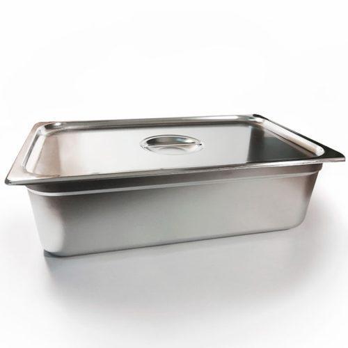 DEPOSITO GN ACERO INOX 1/1*15CM C/TAPA
