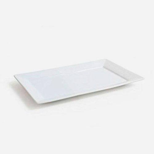 BANDEJA DE LOZA RECTANGULAR 30X15CM