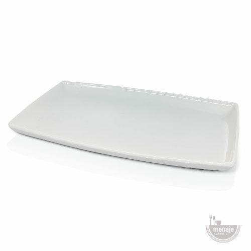 BANDEJA LOZA RECTANGULAR 33X18CM