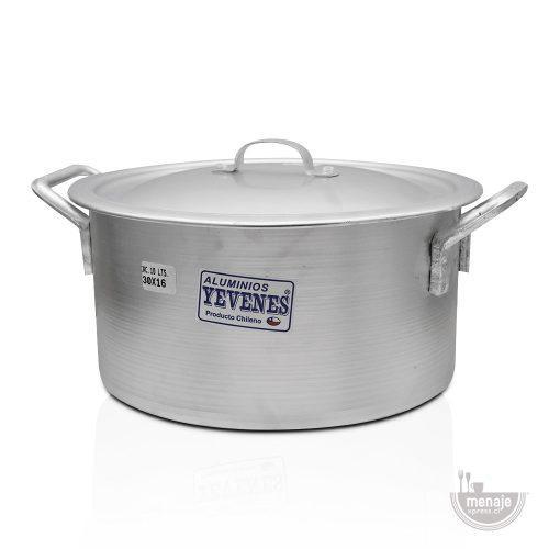 CACEROLA ALUMINIO INDUSTRIAL 36LT